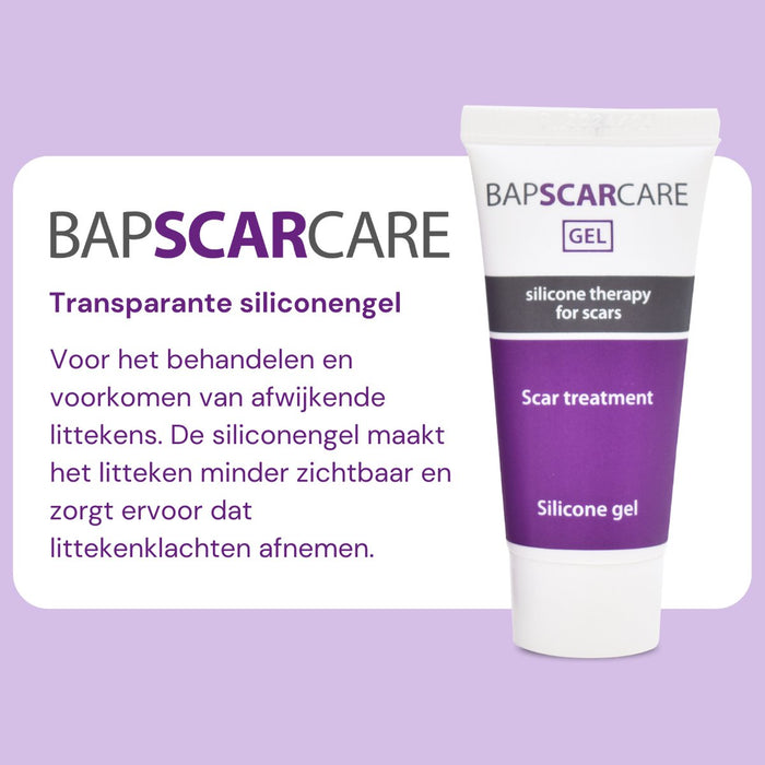 BAPSCARCARE Siliconen Littekengel