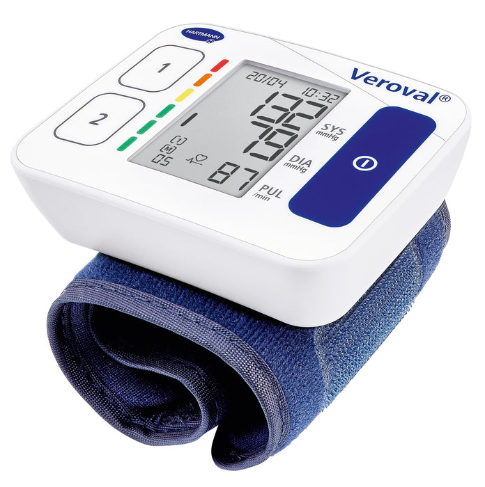 Veroval Compact wrist blood pressure monitor cuff 12.5 - 21 cm