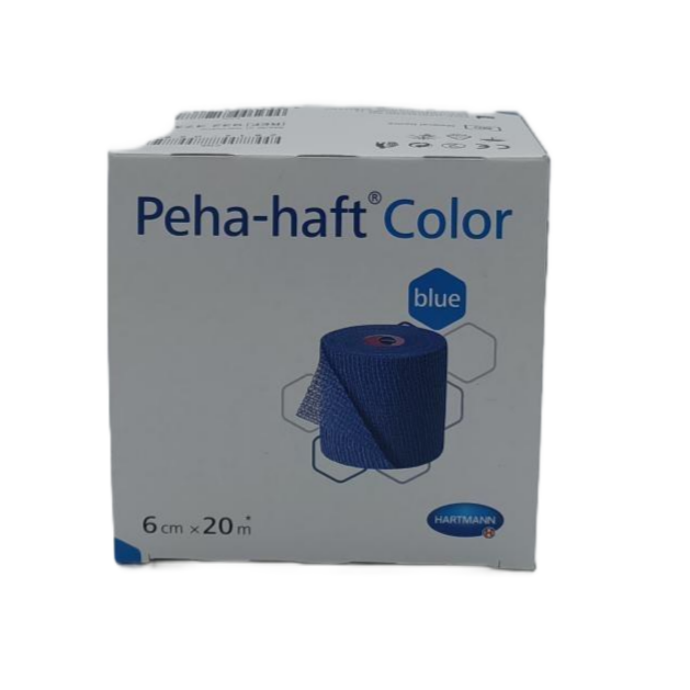 Hartmann Peha-haft Color Fixatiezwachtel Latexvrij Blauw