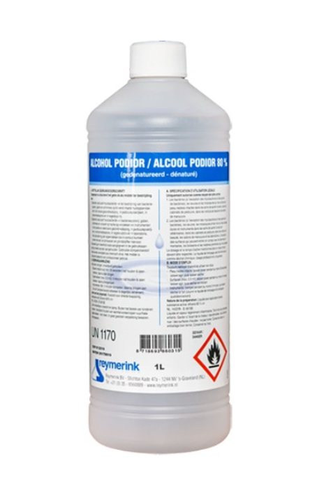 Alcohol Podior 80% - 1 Liter 