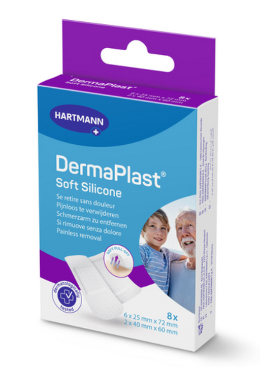 DermaPlast Soft Silicone - Huidvriendelijke pleisters