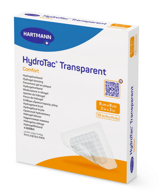 Hartmann Hydrotac Transparant Comfort MDR - gelverband