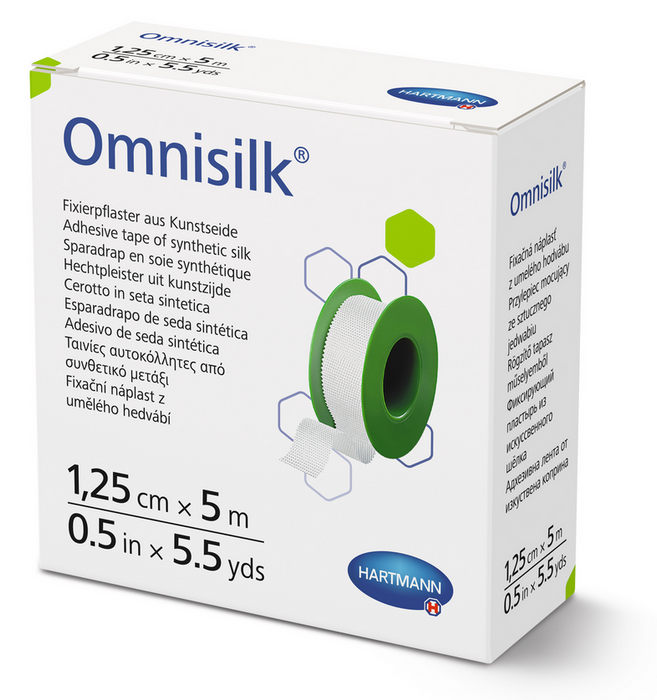 Hartmann Omnisilk - hypoallergene non-woven fixatie pleister op rol