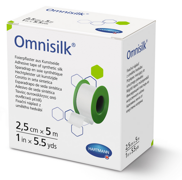 Hartmann Omnisilk - hypoallergene non-woven fixatie pleister op rol