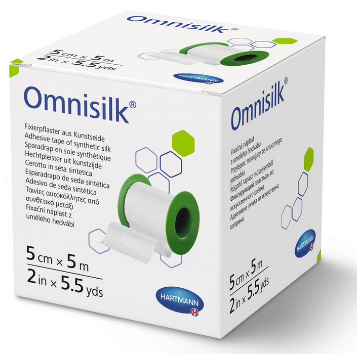 Hartmann Omnisilk - hypoallergene non-woven fixatie pleister op rol