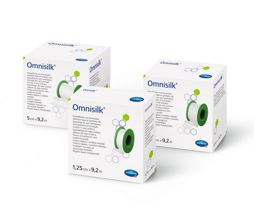 Hartmann Omnisilk - hypoallergene non-woven fixatie pleister op rol