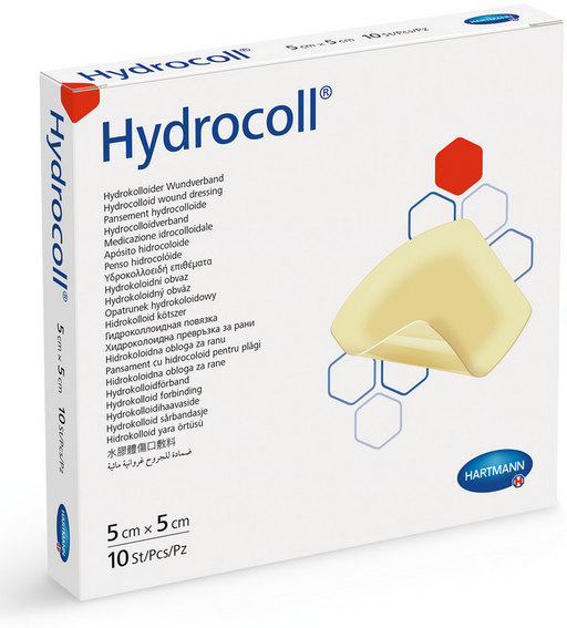 Hydrocoll - zelfklevend hydrocolloïdverband