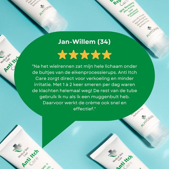 ALHYDRAN Anti Itch Care – Medische anti jeuk crème voor gevoelige of beschadigde huid