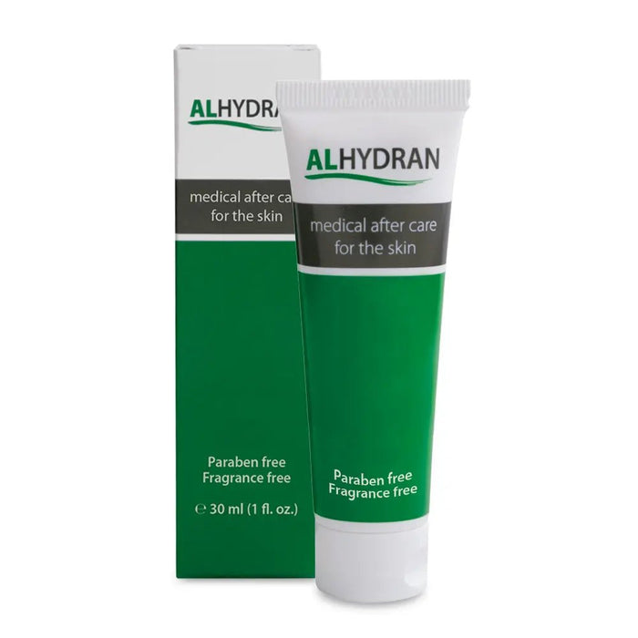 ALHYDRAN Brandwonden- en littekencrème 30ml  -Bewezen effectief bij littekens , brandwonden, eczeem, droge huid, bestraling, laserbehandeling.