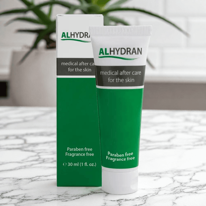 ALHYDRAN Brandwonden- en littekencrème 30ml  -Bewezen effectief bij littekens , brandwonden, eczeem, droge huid, bestraling, laserbehandeling.