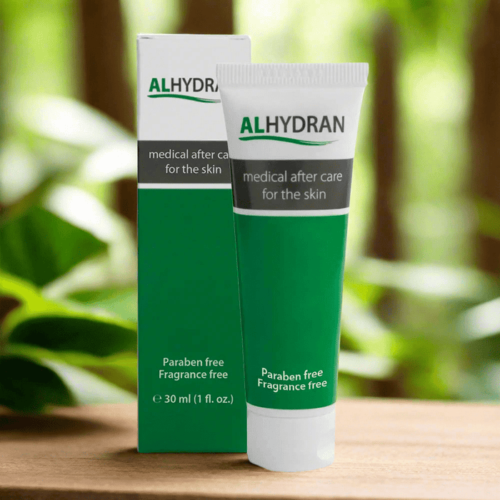 ALHYDRAN Brandwonden- en littekencrème 30ml  -Bewezen effectief bij littekens , brandwonden, eczeem, droge huid, bestraling, laserbehandeling.
