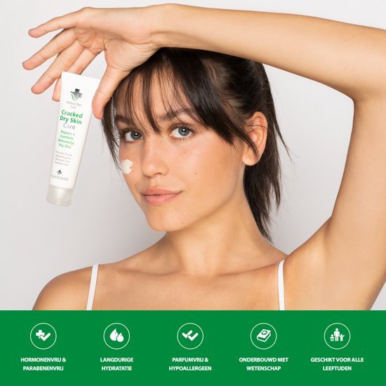 ALHYDRAN Cracked Dry Skin Care – Medische crème voor droge of gebarsten huid