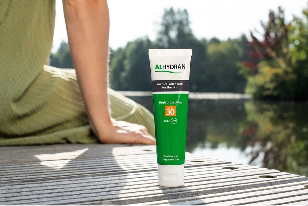 ALHYDRAN SPF 30, Zonnebrand voor de gevoelige huid