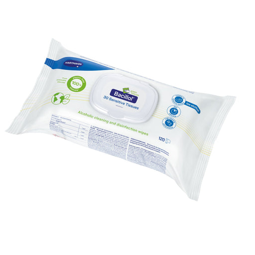 Bacillol 30 Sensitive Green - desinfectiedoekjes