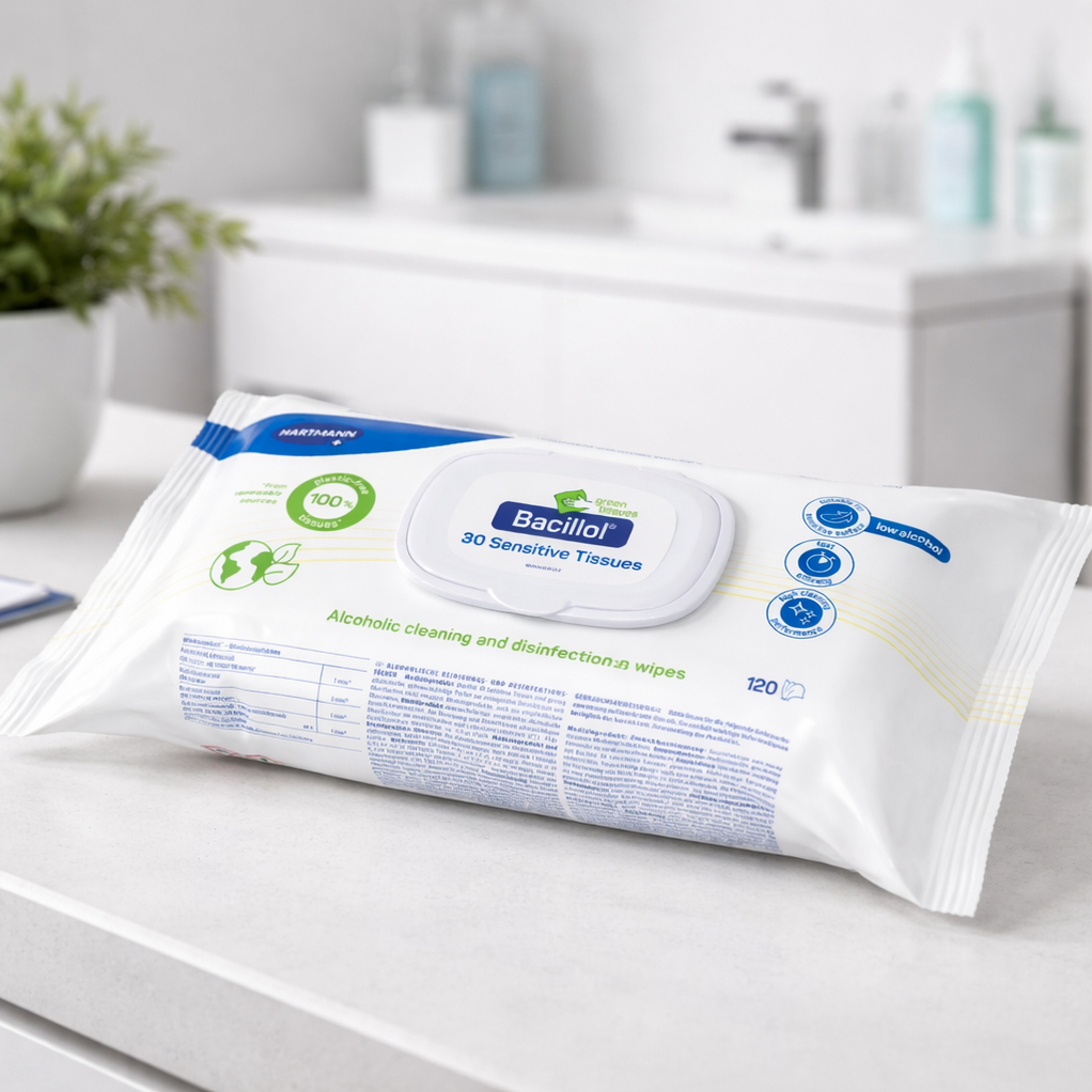 Bacillol 30 Sensitive Green - desinfectiedoekjes - 120 tissues — KS ...