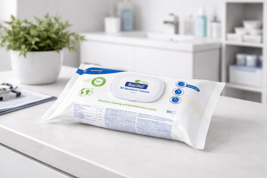 Bacillol 30 Sensitive Green Tissues kopen doe je bij KS Medical Group