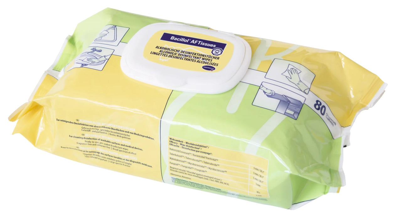 Bacillol AF Tissues, alcoholhoudende desinfectiedoekjes