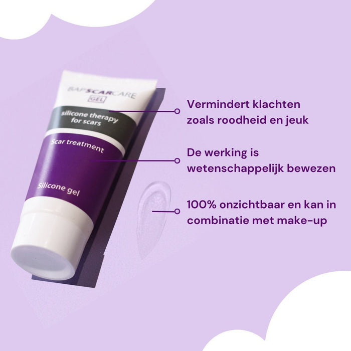 BAPSCARCARE Siliconen Littekengel