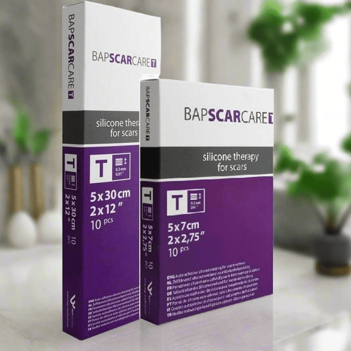 Siliconen littekenverband voor optimale littekenbehandeling