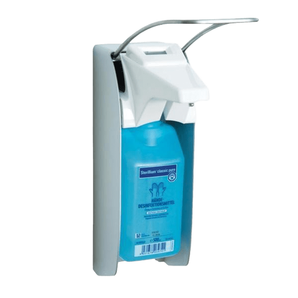 BODE aluminium eurodispenser 1 plus 500ml korte arm