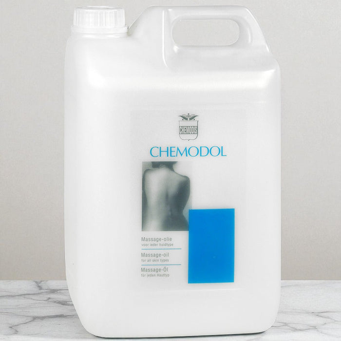 Chemodol - Professionele Massage Olie - 5 liter - Navulling. Professionele, neutrale massage olie voor intensief gebruik. Massageolie kopen doe je bij KS Medical Group!