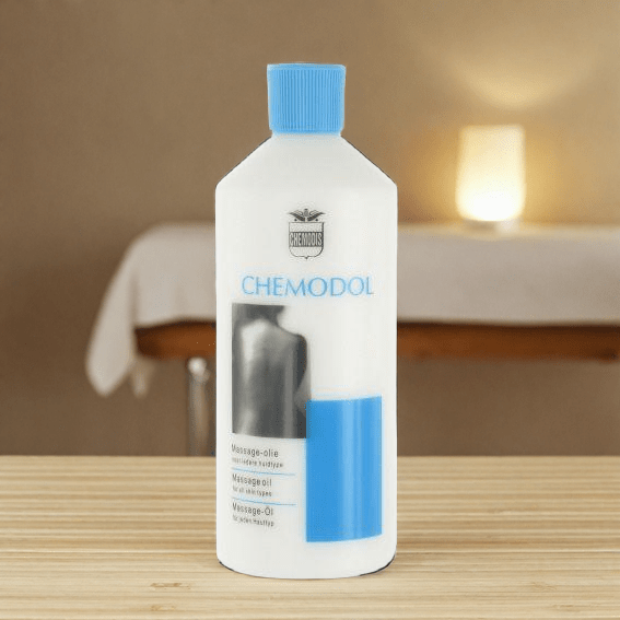 Chemodol - Professionele Massage Olie - 500ml. Professionele en huidvriendelijke massage olie voor elke massage. Massage olie kopen doe je bij KS Medical Group!