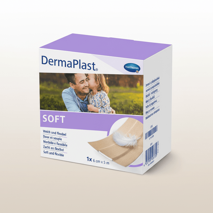 Dermaplast Soft - Pleisters op rol - 6 cm x 5 m - KS Medical Group