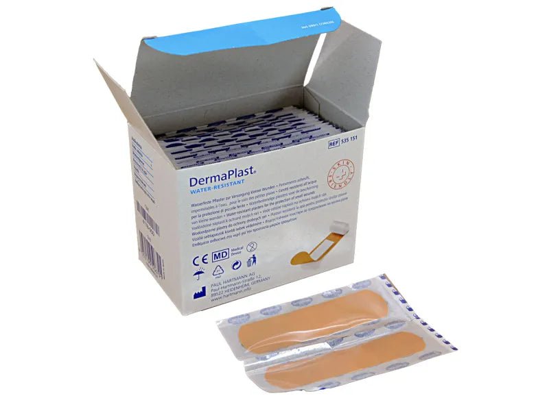 DermaPlast - Water Resistant - 100 pleisterstrips - KS Medical Group
