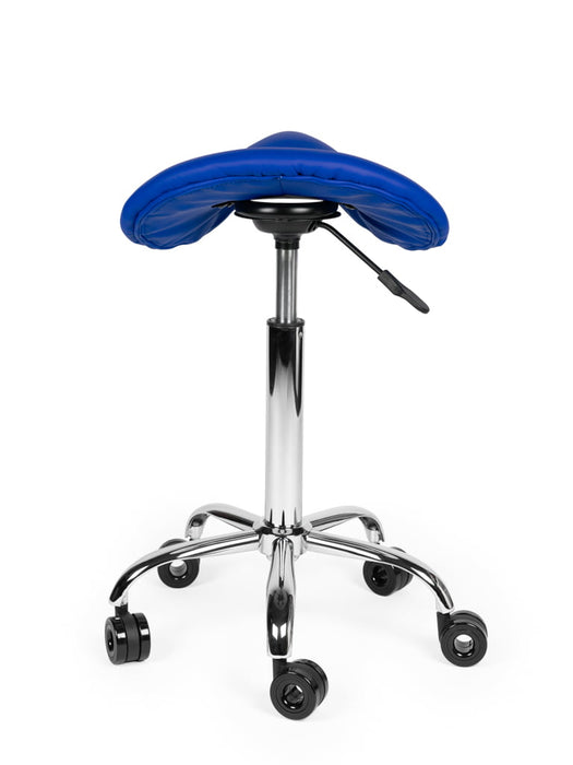 Ergonomische Kapperskruk - Blauw