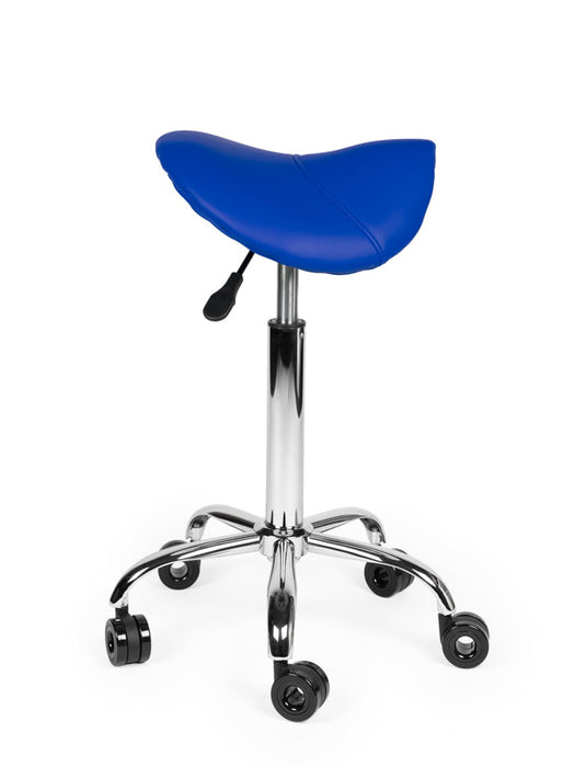 Ergonomische Kapperskruk - Blauw