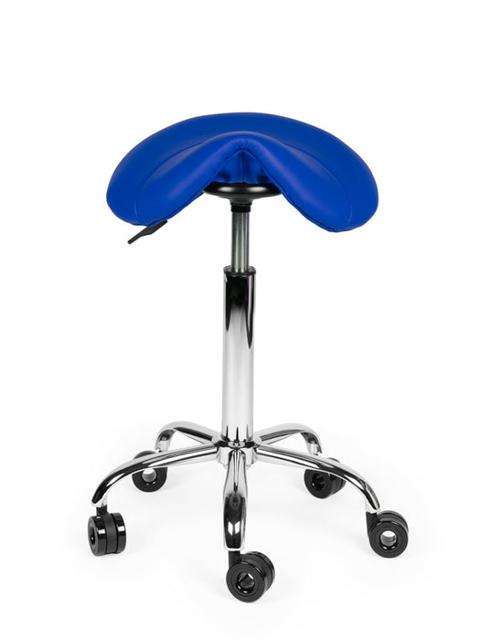 Ergonomische Kapperskruk - Blauw