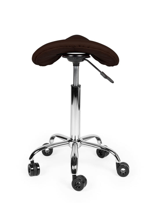 Ergonomische Kapperskruk - Bruin