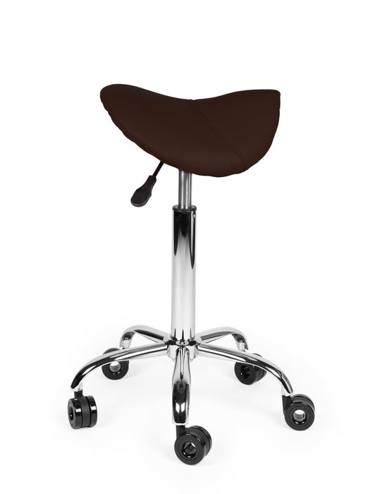 Ergonomische Kapperskruk - Bruin