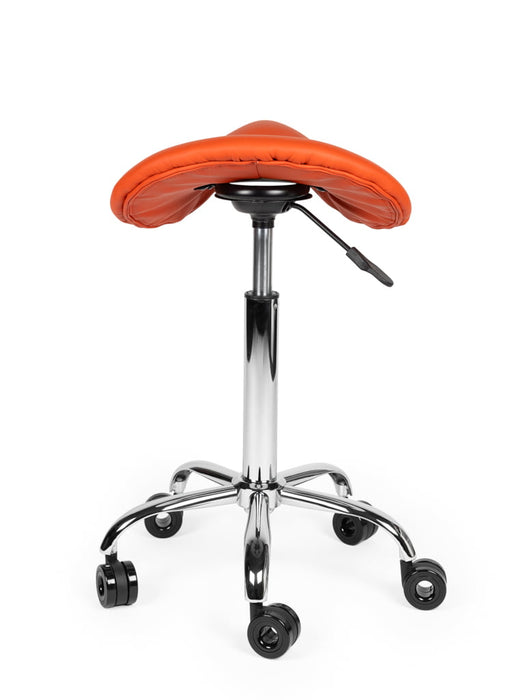 Ergonomische Kapperskruk Oranje