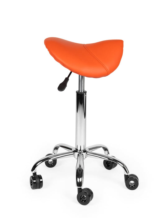 Ergonomische Kapperskruk Oranje