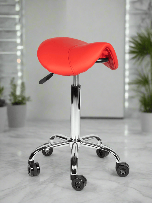 Ergonomische Kapperskruk Rood