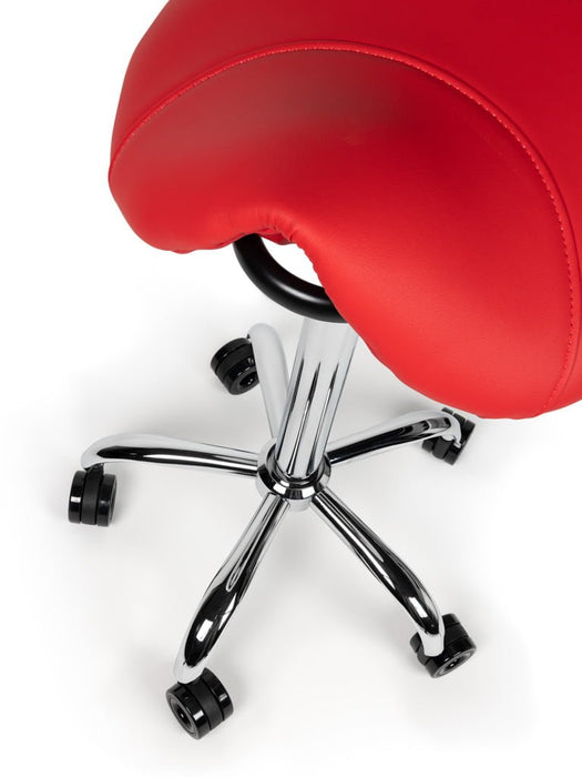 Ergonomische Kapperskruk Rood