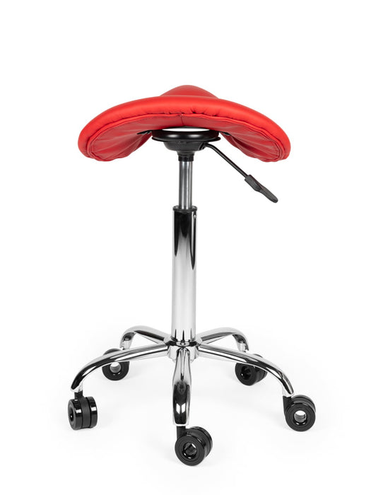 Ergonomische Kapperskruk Rood