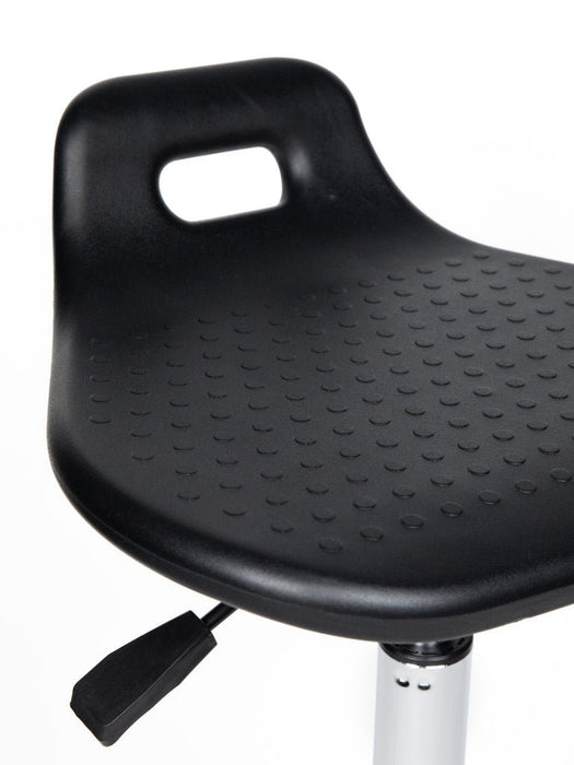 Ergonomische Sta-hulp met voetring Zwart