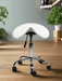 Ergonomische Zadelkruk - Wit Laag model - KS Medical Group