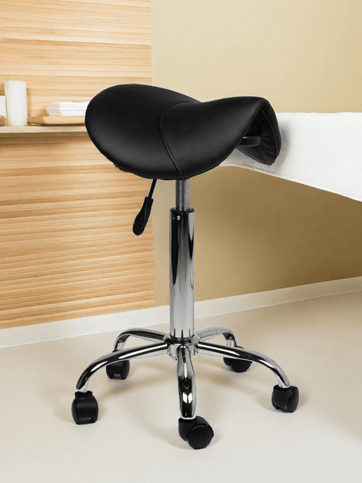 Zadelkruk Standaard Zwart - ergonomisch meubilair 