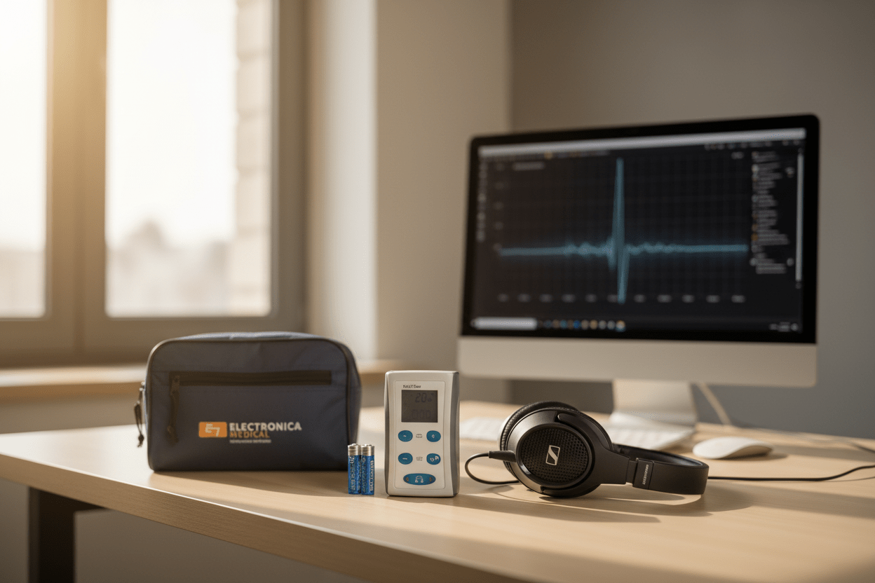 Handheld audiometer AudiTest - KS Medical Group