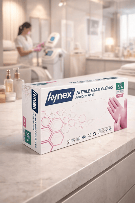 Handschoenen Nitril Roze – Maat S – 100 stuks - KS Medical Group