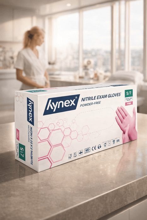 Handschoenen Nitril Roze – Maat S – 100 stuks - KS Medical Group