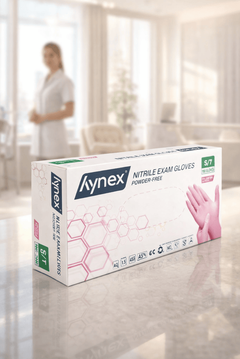 Handschoenen Nitril Roze – Maat S – 100 stuks - KS Medical Group