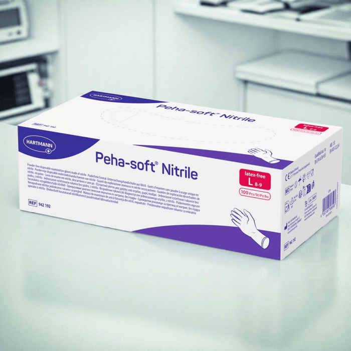Onderzoekshandschoenen - Peha-soft Nitrile - 100 stuks - Maat L