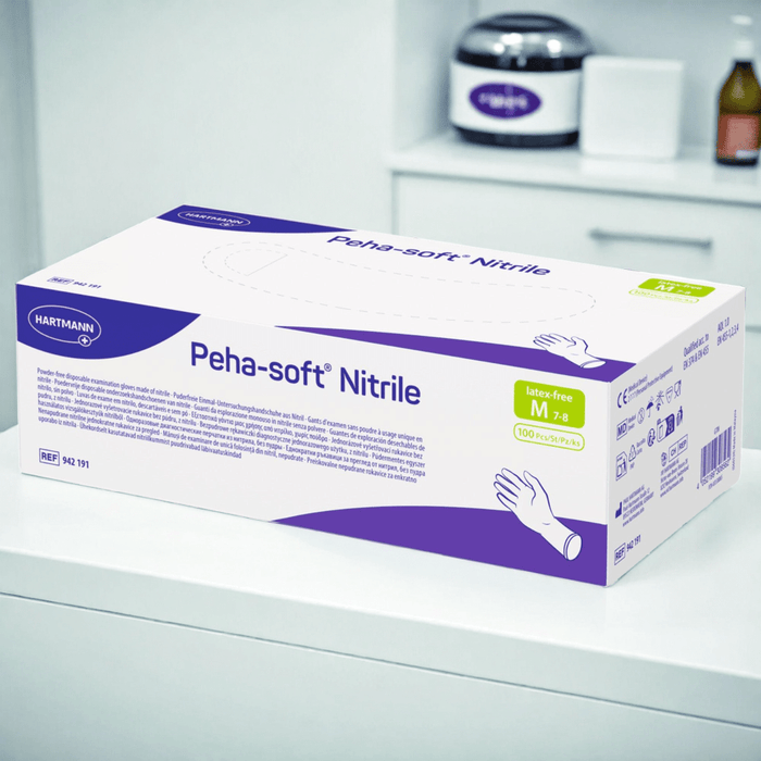 Onderzoekshandschoenen - Peha-soft Nitrile - 100 stuks - maat M