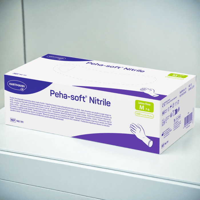Onderzoekshandschoenen - Peha-soft Nitrile - 100 stuks - maat M