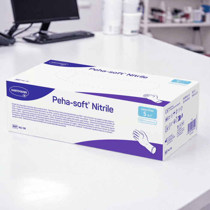 Onderzoekshandschoenen - Peha-soft Nitrile - 100 stuks - maat S