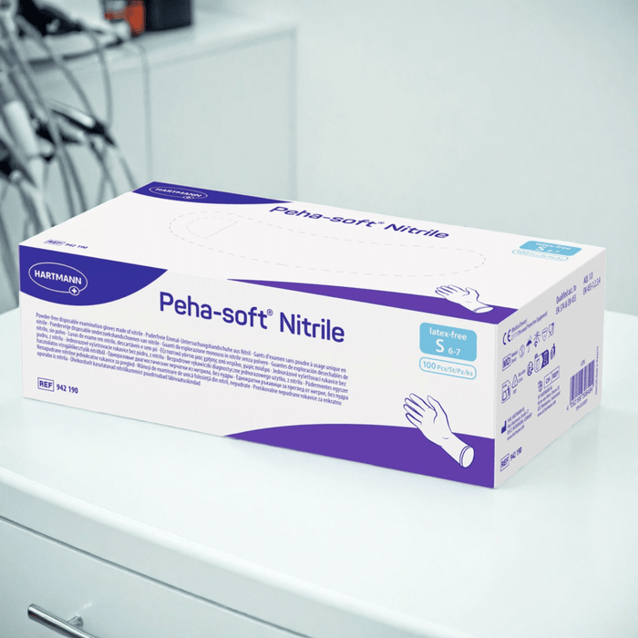 Onderzoekshandschoenen - Peha-soft Nitrile - 100 stuks - maat S